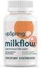 UpSpring Milkflow Breastfeeding Supplement Capsules with Moringa & Blessed Thistle | Fenugreek-Free | Lactation Supplement to Promote Healthy Breast Milk Supply | 60 Capsules