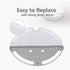 KEEPOW 12 Pcs Microfiber Mopping Cloth Compatible with Roborock S5, S5 Max, S6, S6 Pure, S6 MaxV, E4, E35, and E2 Mi Robot Vacuum Cleaner, Washable & Reusable