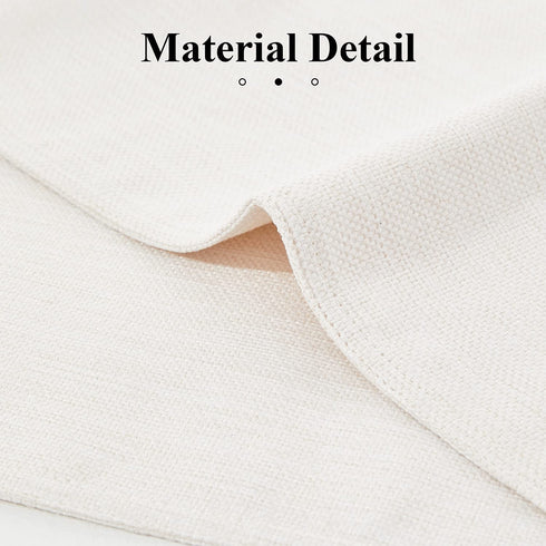 Batmerry White Black Placemats, Repeat Daisy On Black and White Texture Background Woven Burlap Modern Placemats for Dining Table Kitchen Table Round Table Farmhouse Wedding Outdoor Indoor Set of 4