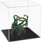 A+ DESIGN Clear Acrylic Display Case Assemble Collectibles Box Alternative Glass Case for Display Action Figures Home Storage & Organizing Toys (3x3x3 inch; 7.5x7.5x7.5 cm)