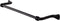RTZEN Elegant Bathroom Hand Towel Holder - Fancy Wrought Iron Kitchen Towel Bar Wall Mount Rod - Matte Black Towel Hanger for Home Kitchen or Office - 13" Rack Fits 10" Hand Towels (Small)