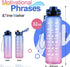 32oz Water Bottle with Time Marker, MERICARGO BPA Free Leakproof Tritan Reusable Water Jug to Ensure You Drink Enough Water Daily for Fitness, Gym, Outdoor Sports