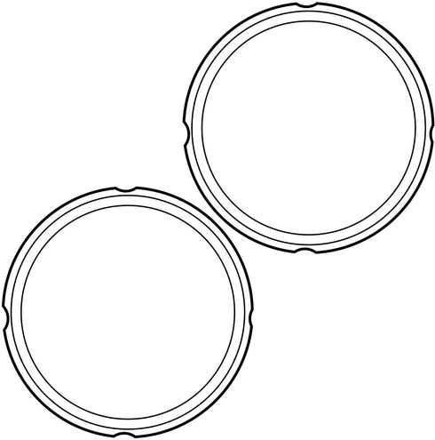 Instant Pot Sealing Rings 2-Pack Clear, 8 Quart