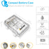 4 Pack Christmas Fairy String Lights, Battery Operated Waterproof 8 Modes Remote 50 Led 16.4ft Indoor Lights Copper Twinkle Lights for Bedroom Wedding Party Dinner Festival Decor (Warm White)