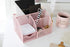 Light Pink Desk Organizer - Cute and Girly Pink Desk Accessories - Office Storage for Girls and Women - Paper Storage and Office Supply Storage - Home Office