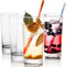 GoodGlassware Highball Glasses (Set of 4) 13.5 oz - Tall Drinking Glass with Heavy Base - for Water, Juice, Cocktails, and Beverages - Dishwasher Safe, Perfect for Kitchen & Bar