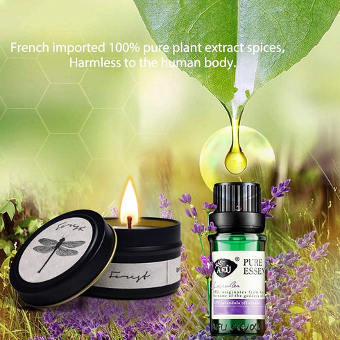 Candles for Home Scented, 6 Pack Aromatherapy Candles for Men, Scented Candles Set with 6 Difference Premium Scents, 150H Long Lasting Soy Candle, Candle Gift Set for Women, Stress Relief & Relax Body