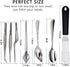 Tangoowal High Quality Culinary Specialty Tools,Professional Chef Plating Kit, 7 Piece, Stainless Steel