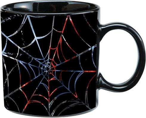 Vandor Marvel Spider-Man 20 Oz Ceramic Heat Reactive Mug -