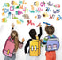 Alphabet Wall Decals for Kids Rooms - ABC Toddler Boy and Girl Playroom D©cor Animal Stickers - Wall Decals for Kids Rooms
