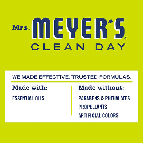 Mrs. Meyer's Room and Air Freshener Spray, Non-Aerosol Spray Bottle Infused with Essential Oils, Lemon Verbena Scent, 8 fl oz - Pack of 3
