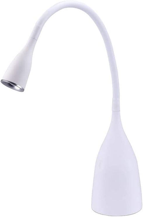 BLACK+DECKER LED Desk Lamp, Gooseneck Task Light, Dimmable with 3 Color Modes