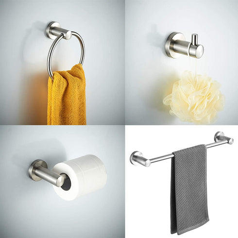 2-Pack Toilet Paper Holder for Mega Roll, Durable Stainless Steel Construction, Rust-Proof, Matte Black