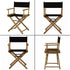 Counting Mars 2 Set Replacement Cover Canvas for Directors Chair, 20cm X 52cm + 52cm X 42cm