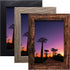 5x7 Distressed Farmhouse Picture Frames 3 Colors tabletop or Wall Hanging Display 3 Packs with High Definition Glass