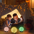 3.15" Moon Lamp for Kids, Nursery Night Light with Metal Stand, Valentine's Day Gift, Timer Remote Control, 16 Colors 5 Brightness.