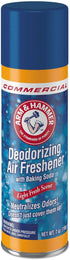 Arm & Hammer 3320094170 Baking Soda Air Freshener, Aerosol, Light Fresh Scent, 7oz (3)