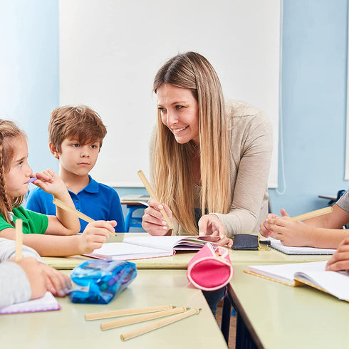 15 Pieces Wood Baseball Bat Pens Black Ink Brown Ball Wood Bat Writing Pens Baseball Birthday Party Sports Party Favors Supplies Goodie Bag Fillers Classroom Teacher Rewards