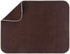 SINLAND Microfiber Dish Drying Mat Super Absorbent Dish Drying Rack Pads Kitchen Counter Mat 18Inch X 24Inch Brown