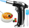 DYD Butane Torch, Culinary Torch Refillable Kitchen Cooking Torch Lighter with Safety Lock and Adjustable Flame for Baking Brulee Creme Cooking BBQ Crafts(Butane Gas Not Included)