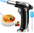 DYD Butane Torch, Culinary Torch Refillable Kitchen Cooking Torch Lighter with Safety Lock and Adjustable Flame for Baking Brulee Creme Cooking BBQ Crafts(Butane Gas Not Included)
