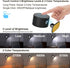 Koopala LED Wall Mounted Reading Lights, Wall Sconce?with USB Charging Port 3 Brightness Levels Rechargeable Battery 360°Rotate Magnetic Ball Dimmable Touch Control, Lamps for Kid Study Bedside-1Pack