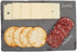6 Pieces Mini Slate Cheese Boards, Individual Charcuterie Stone Plates with Chalk for Meat, Appetizers, Tapas (6 x 9 In)
