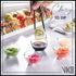 Vira 2.25 Ounce Mini Glass Bowls | Beautiful Wavy Design, Thick, Durable Glass, For Sauces, Condiments, Candy and More, Microwave and Dishwasher Safe, 6 Piece Set, 2.5 x 1.5