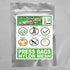 Extraction Proz 2.5 x 4.5 Inch Nylon Micron Screen Mesh Tea Filter Press Bags 25 Pack (90 Micron)
