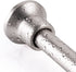 SZXIMU Spring Tension Curtain Rod 27-43 Inch, Never Rust and Non-Slip Shower Curtain Rods with Flat Top, Nickel