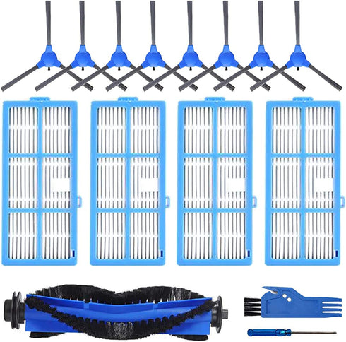 LesinaVac Replacement Parts Accessories for Goovi 1600PA D380 D382,Coredy R3500 R3500S R550(R500+) R650 R600 R700 R750,iMartine C800 D900 D900C, DeenKee DK600, Bagotte BG600 Robot Vacuum