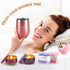 Wine Gifts for Women, Relaxing Spa Gift Baskets for Women, Wine Insulated Tumbler for Wine Lover, Stainless Steel Wine Tumbler with Lid, Christmas Birthday Gift Box for Mom Wife Sister Friends Female