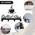 Hotop 2 Pieces Coffee Bar Decor Metal Coffer Mug Holder with 4 Hooks Modern Wall Hanger Organizer Storage Display Cup Rack Art for Kitchen Cafe