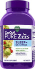zzzQuil Pure Zzzs Sleep+De-Stress Melatonin+Ashwagandha Dietary Supplement 48 tablets