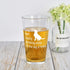 Dog Lover Gift, Its Not Really Drink Alone If The Dog Is Home Beer Pint Glass, 15 Oz Funny Dog Lover Beer Glass for Her Him Friend Dog Lover Family, Funny Gift Idea for Christmas Birthday Daily Use