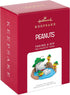 Hallmark Keepsake Christmas Ornament, The Peanuts Gang Taking a Dip Snoopy Beagle Scouts