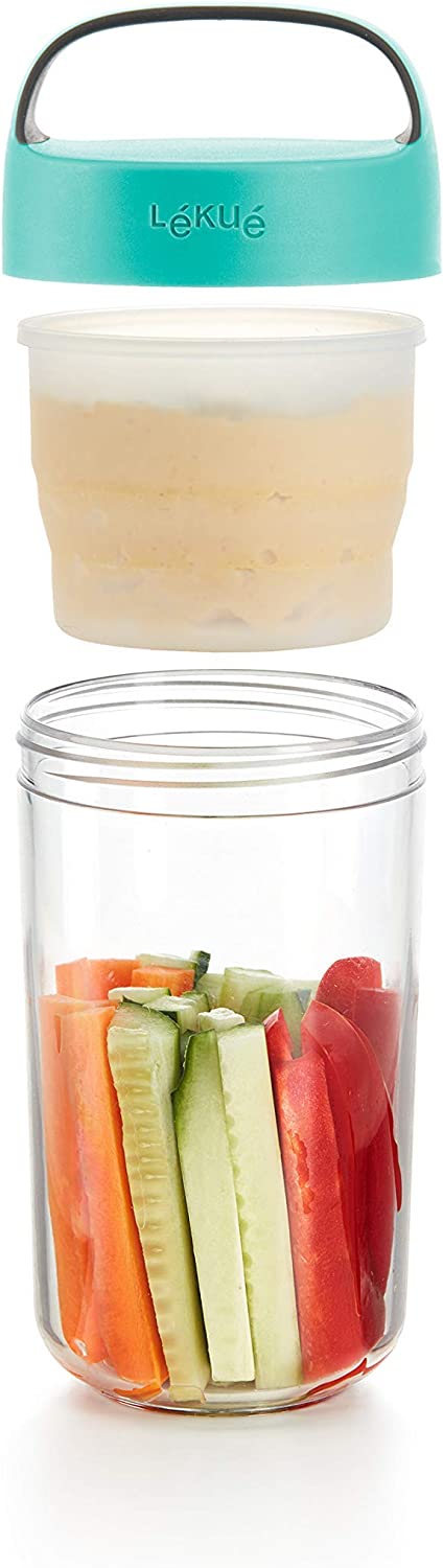 Lekue Food Storage Container, One Size, Turquoise