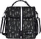 VLM Lunch Bags for Women,Leakproof Insulated Floral Lunch Box with Adjustable Shoulder Strap Reusable Zipper Cooler Tote Bag for Work,Picnic,Camping (Floral 2)
