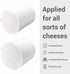 Universal Cheese Molds with Followers for Making Soft, Semi-Hard and Hard Cheeses - Set of 2