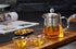 Glass Teapots with Infuser PluieSoleil, 500 Milliliter in Square Shape, Tea Strainers for Loose Leaf Tea Microwavable and Stovetop Safe