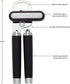 KitchenAid Gourmet Multifunction Can Opener / Bottle Opener, 8.36-Inch, Black