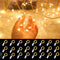 24 Pack LED Fairy Lights Battery Operated, ZOUTOG String Twinkle Lights for Bedroom, Waterproof 6.6ft 20 LED Battery Lights for DIY Wedding Party Valentine's Day Gifts Romantic Decoration, Warm White