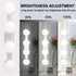 Portable LED Makeup Lights,Cordless Rechargeable Professional LED Vanity Mirror Light with 4 LED Bulbs,Simulated Daylight for Bathroom Makeup Dressing Table Lights,LED Mirror Lights,Dresser Lights