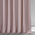 HPD Half Price Drapes VPYC-161207-84 Plush Velvet Curtain (1 Panel), 50 X 84, Ballet Pink