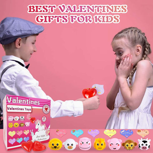 Pull Back Cars, 28 Pack Friction Powered Pull Back Car Toys+30 Valentine Cards+28 Prefilled Hearts, Kids Valentines Gifts Party Favors Set, Valentine Toys for Kids Classroom Exchange