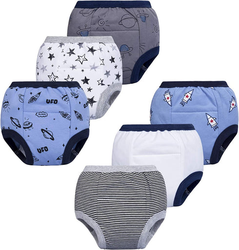 BIG ELEPHANT Baby Training Pants - Potty Training Underwear, Absorbent Underpants for Toddler