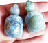 Gemgogo 2 Pcs White Moonstone Crystals and Healing Stones Tortoise, 1.5 Inches Reiki Pocket Gemstone Figurines Room Decor Gemstone
