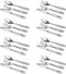24 Piece Stainless Steel Kids Cutlery, Child and Toddler Safe Flatware, Kids Silverware, Kids Utensil Set Includes 8 Knives, 8 Forks, 8 Spoons, Total of 8 Place Settings, Ideal for Home and Preschools
