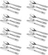 24 Piece Stainless Steel Kids Cutlery, Child and Toddler Safe Flatware, Kids Silverware, Kids Utensil Set Includes 8 Knives, 8 Forks, 8 Spoons, Total of 8 Place Settings, Ideal for Home and Preschools