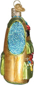 Old World Christmas Ornaments: Fishing Vest Glass Blown Ornaments for Christmas Tree (44091)